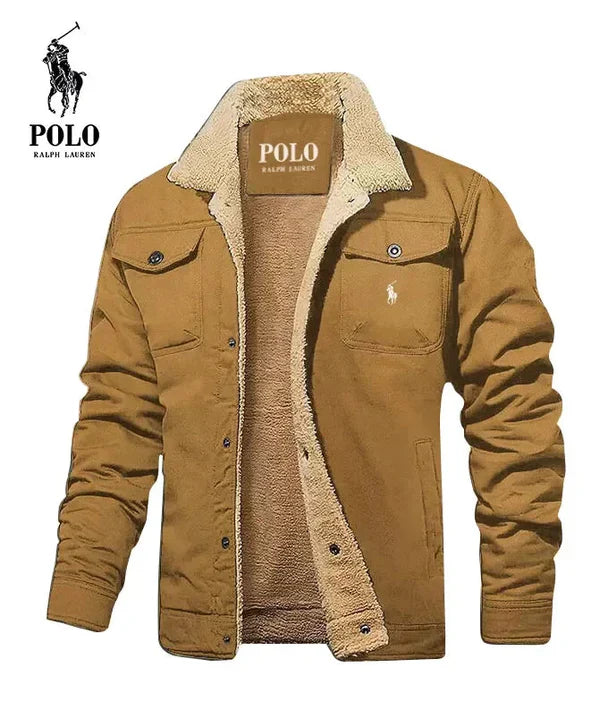 Veste Sherpa Premium RL – Doublée, Élégante et Confortable